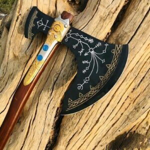 God of War Axe – Kratos Cosplay Replica | Decorative Axe & Gift for Him