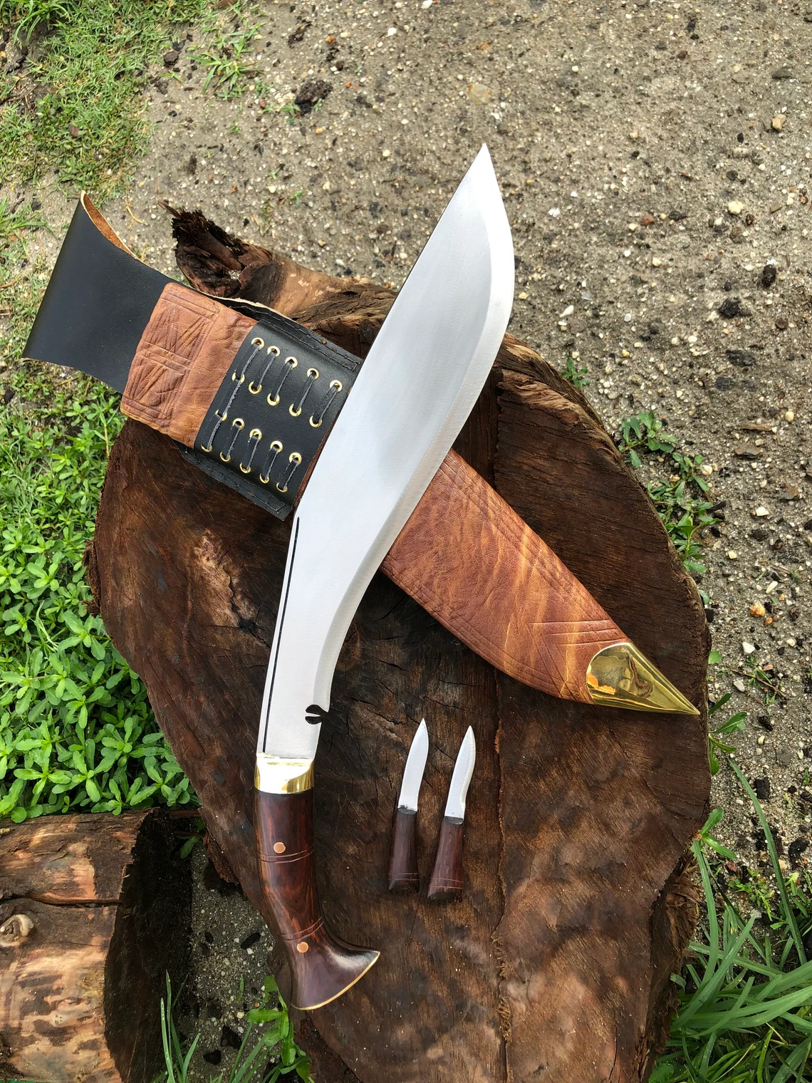 15 inch Kukkri Knife With Sheath - Image 5