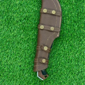 Handmade 14″ Full Tang Tracker Knife – Hunting / Survival Blade – Custom Steel / Camping Knife